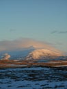 Icelandic volcanic mountain