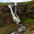 Icelandic waterfall rjukandi