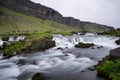 Icelandic waterfall Royalty Free Stock Photo