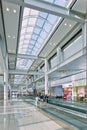 Icheon International Airport interior, Seoul, South Korea. Royalty Free Stock Photo