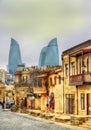 Icheri Sheher, the Old Town of Baku Royalty Free Stock Photo