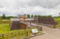 Ichimonji Gate of Main Bailey of Yamagata Castle, Japan