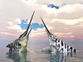 Ichthyosaur Eurhinosaurus Royalty Free Stock Photo