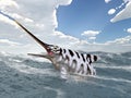 Ichthyosaur Eurhinosaurus Royalty Free Stock Photo
