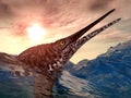 Ichthyosaur Shonisaurus Royalty Free Stock Photo