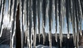 Icicle Curtain Royalty Free Stock Photo