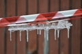 Icicled Royalty Free Stock Photo