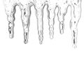 Icicles Royalty Free Stock Photo