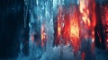 Icicles and flames harmoniously fused
