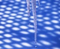 Icicles melting Royalty Free Stock Photo