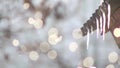 Icicles melting spring bokeh