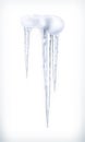 Icicles, vector object