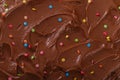 Icing chocolate butter Royalty Free Stock Photo