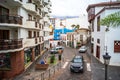 Old streets of the old town of Icod de los Vinos, on the northern coast of Tenerife