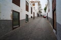 Old streets of the old town of Icod de los Vinos, on the northern coast of Tenerife