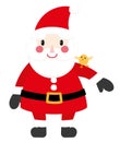 Cute Christmas Santa Icon