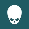 Icon of alien skull design element