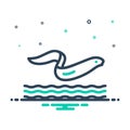 Mix icon for Aquatic, aqueous and water