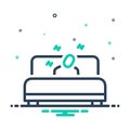 Mix icon for Asleep, dormant and sleeping