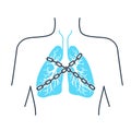 Icon asthma chain