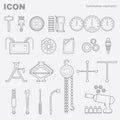 Icon automotive mechanic