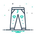 Mix icon for Baby Pant, jeans and fashion