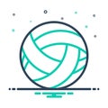 Mix icon for Ball, play and game Royalty Free Stock Photo