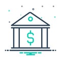 mix icon for Banking, investment and money