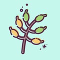 Icon Barberry. related to Spice symbol. MBE style. simple design editable. simple illustration