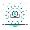 Mix icon for Biz, remittance and money