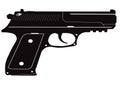 Icon of the black pistol