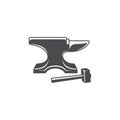 Icon for blacksmith Royalty Free Stock Photo