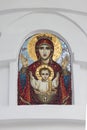 Icon of the blessed Virgin. Sochi Royalty Free Stock Photo