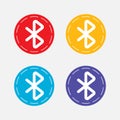 Icon Bluetooth, wireless network, communication