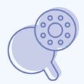 Icon Bobbin Case. suitable for education symbol. two tone style. simple design editable. design template vector. simple