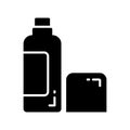 Icon of body spray in trendy style, aroma perfume vector design