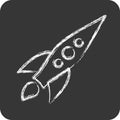 Icon Boosting Algorithms. related to Machine Learning symbol. chalk Style. simple design editable