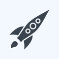 Icon Boosting Algorithms. related to Machine Learning symbol. glyph style. simple design editable. simple illustration. simple