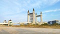 Drawbridge Kuala terengganu building Royalty Free Stock Photo