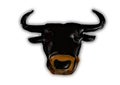 Bull Logo Design Iteration #2 Royalty Free Stock Photo