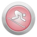 Icon, Button, Pictogram Downhill Skiing