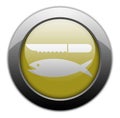Icon, Button, Pictogram Fish Cleaning