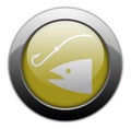 Icon, Button, Pictogram Fishing, Angling