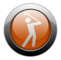 Icon, Button, Pictogram Golfing Royalty Free Stock Photo