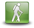 Icon, Button, Pictogram Hiking