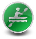 Icon, Button, Pictogram Kayaking