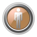Icon, Button, Pictogram Mens Restroom Royalty Free Stock Photo