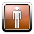 Icon, Button, Pictogram Mens Restroom Royalty Free Stock Photo