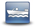 Icon, Button, Pictogram Motorboat