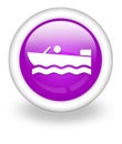 Icon, Button, Pictogram Motorboat